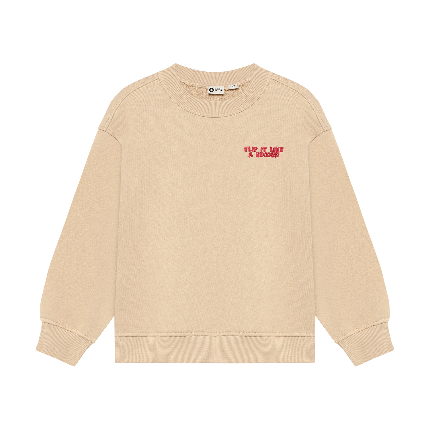 Daily Seven Boy Sweater Oversized Backprint ginger