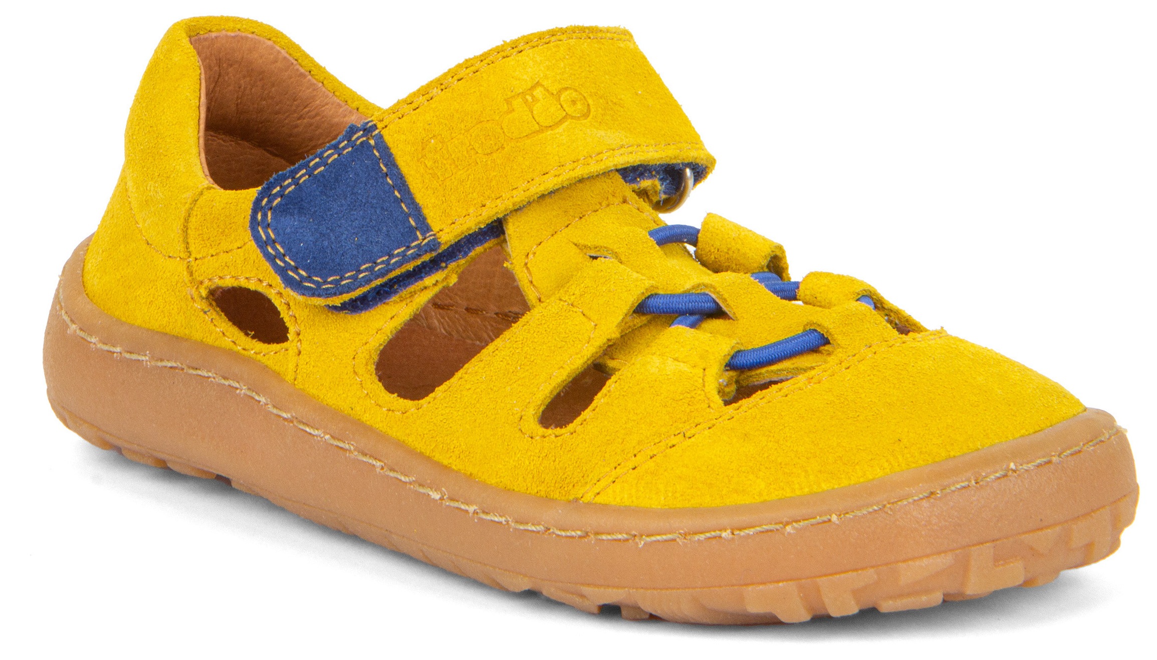 Froddo Barfuß Sandale Elastic Blue Gelb