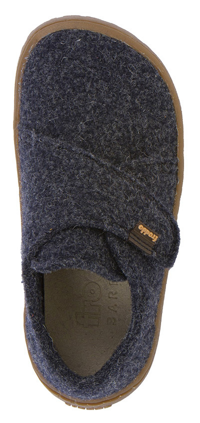Froddo Barfuß Hausschuhe Wooly Dark Blue