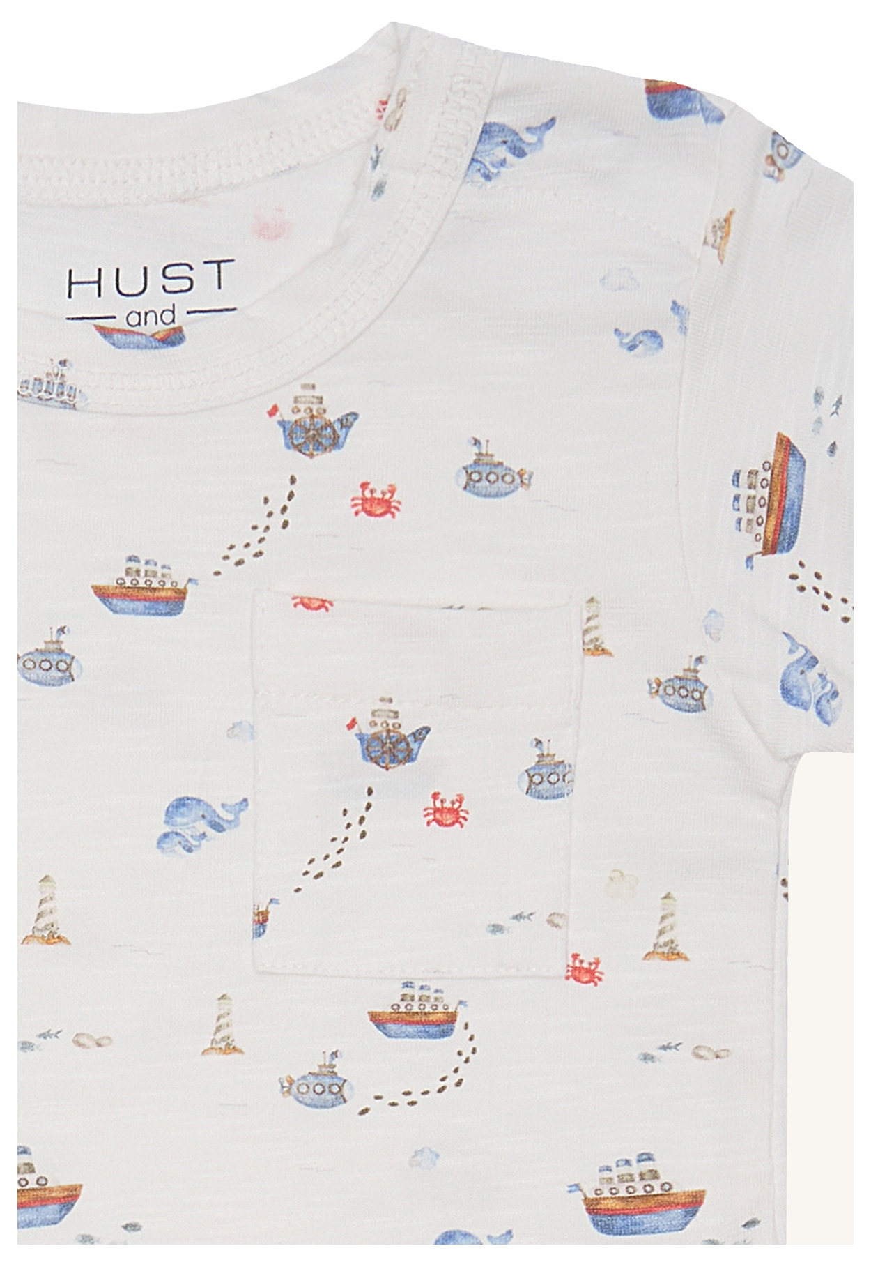 Hust & Claire August T-Shirt kurzarm Ivory
