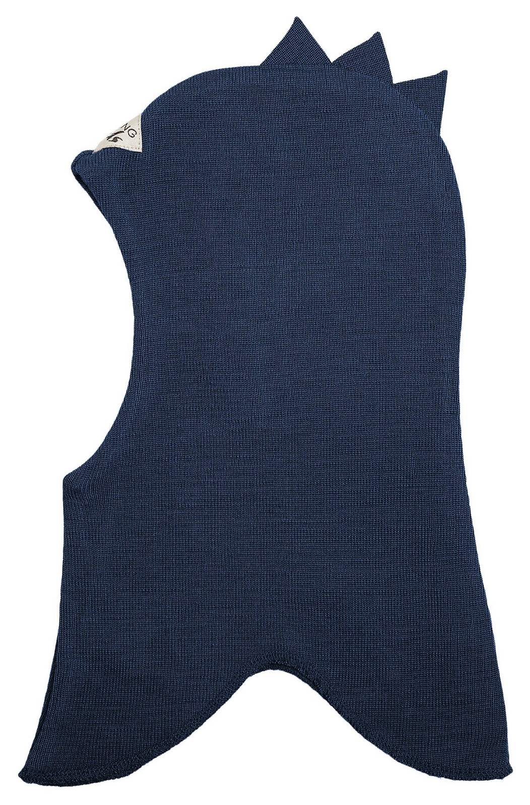 Racing Kids Schlupfmütze Rund Zacken Uni dark navy