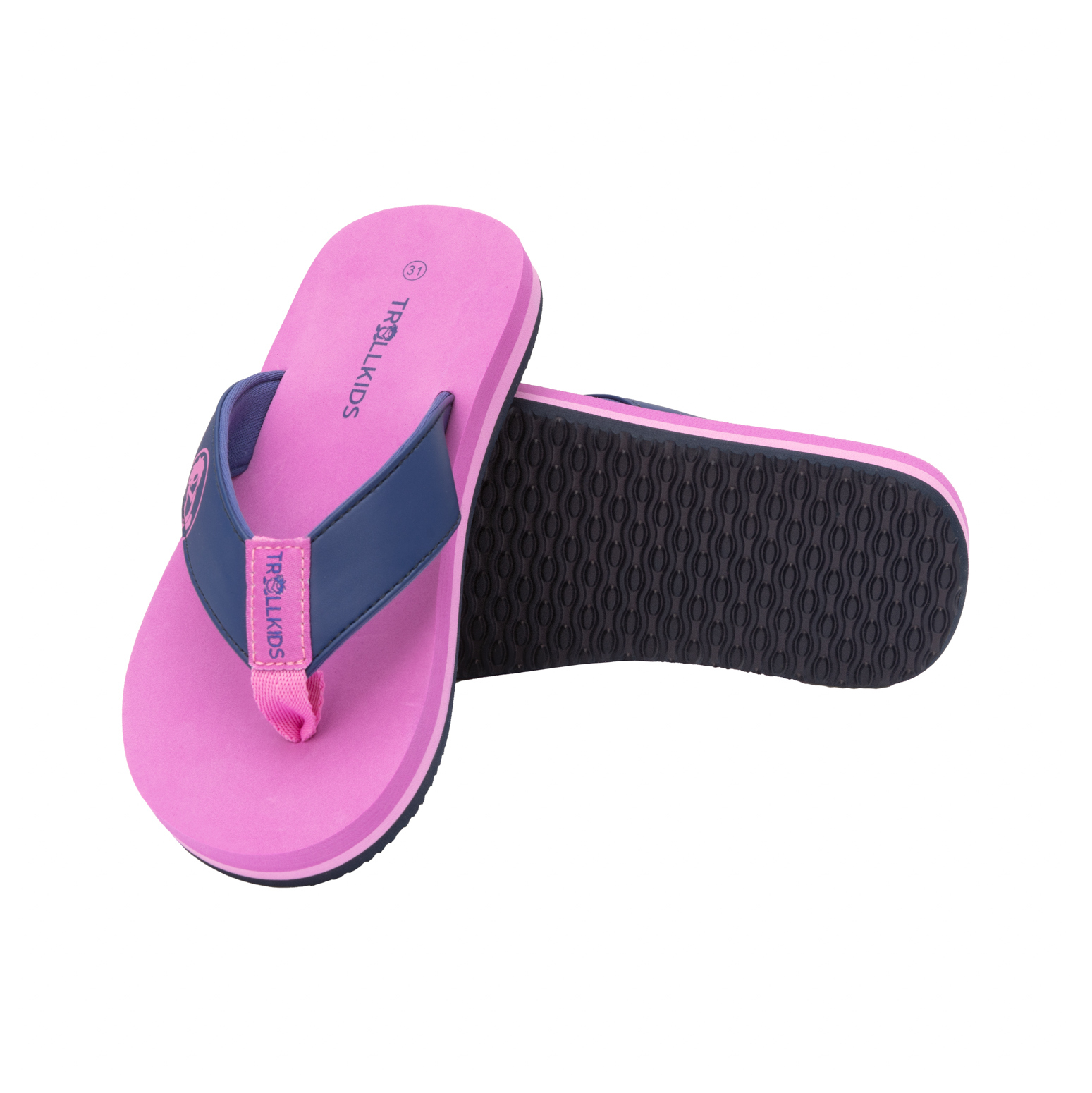 Trollkids Haukland Beach Badeschuhe mallow pink/violet blue