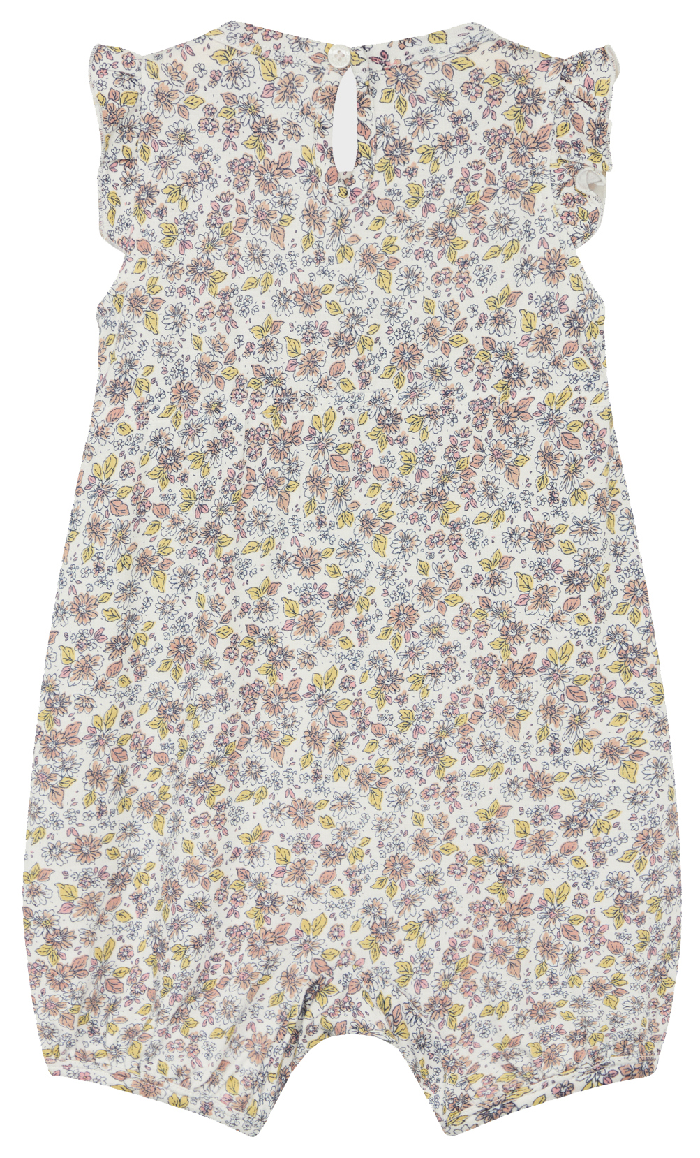 Hust & Claire Baby Einteiler Bambus Kurz Ivory