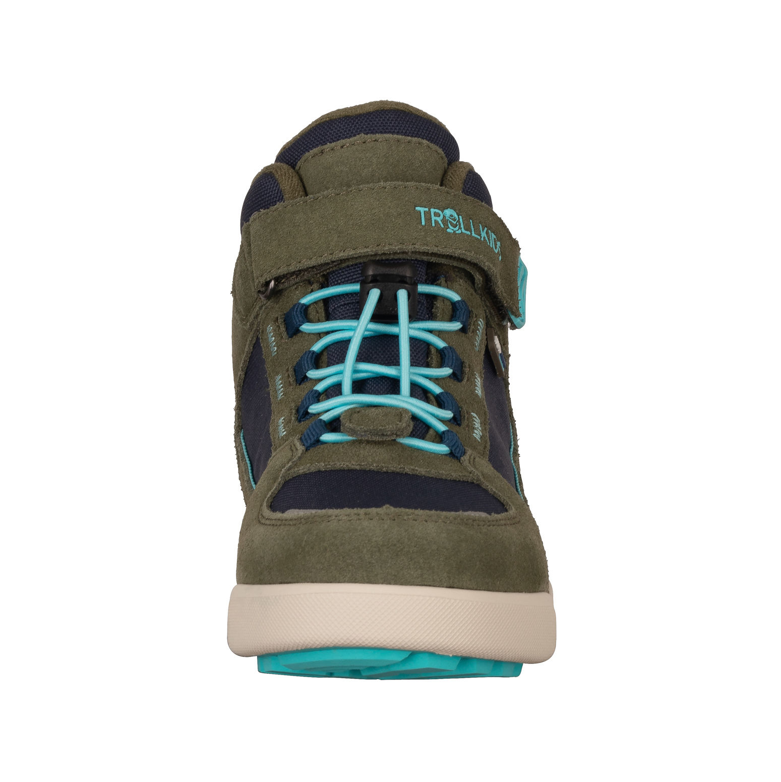 Trollkids Gryllefjord Mid Cut Boots Mystic Blue/Pine Green