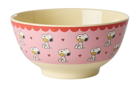 Rice Schüssel Snoopy Print pink
