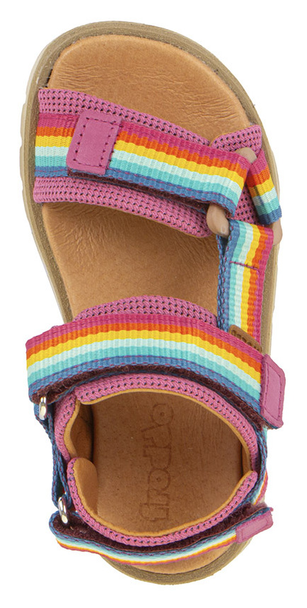 Froddo Sandalen F Fuxia Streifen