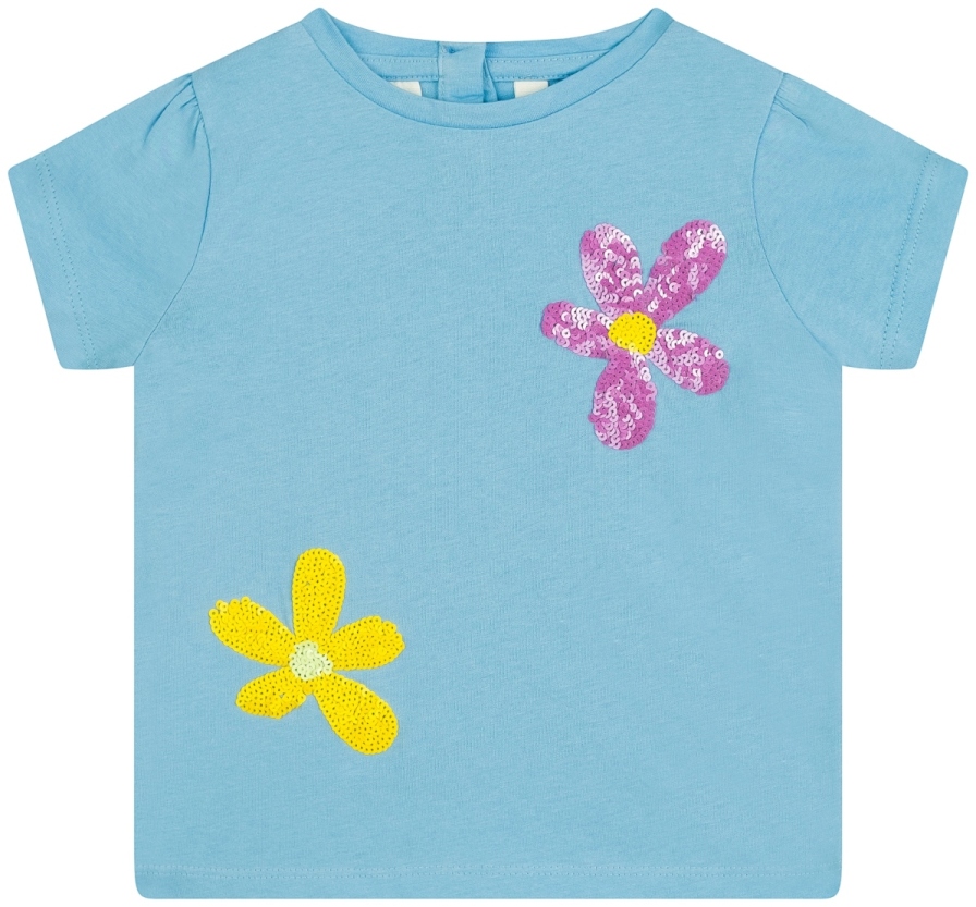 Someone Girl Kurzarmshirt Flower blue
