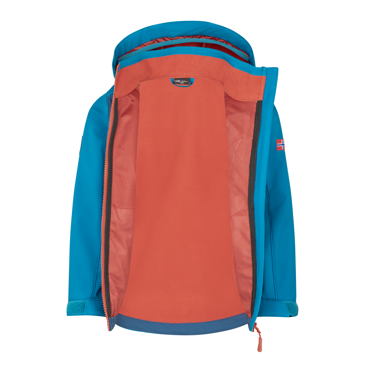Trollkids Balestrand Softshell Jacke summernight blue/mystic blue
