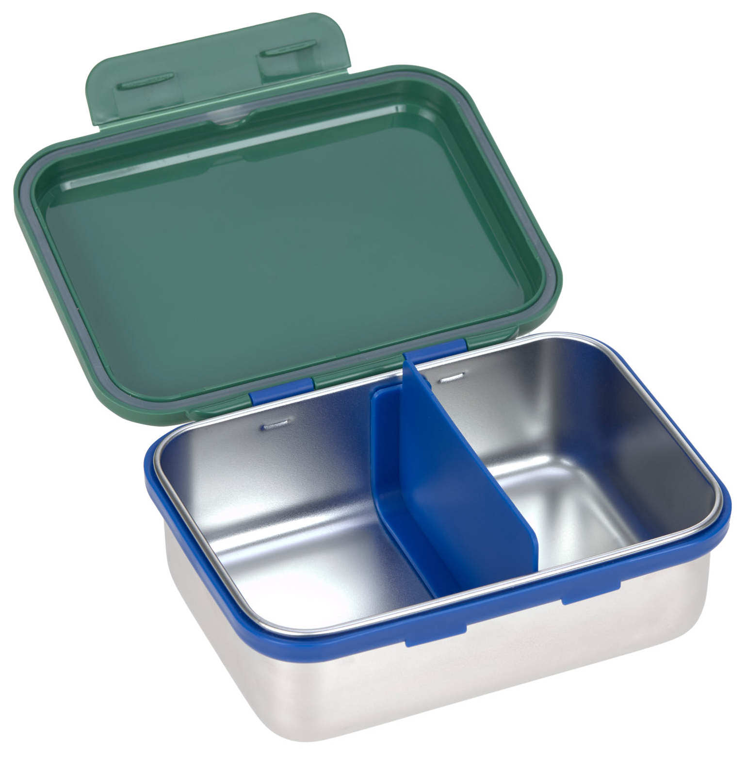 Lässig Lunchbox Stainless Steel Little Gang Rainbow green
