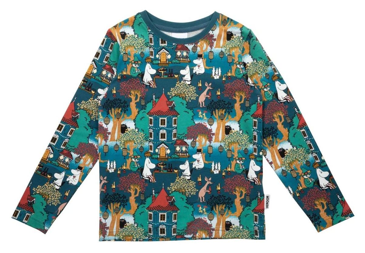 Martinex Langarmshirt Festivity blue