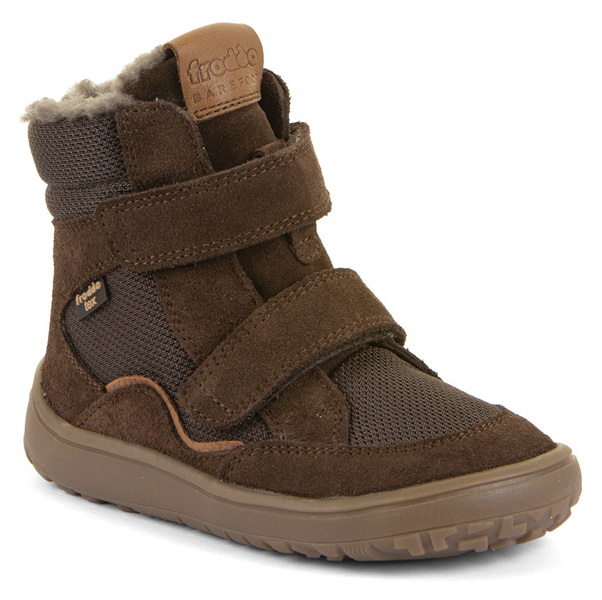 Froddo Barfuss Tex Winterboot Dark Braun