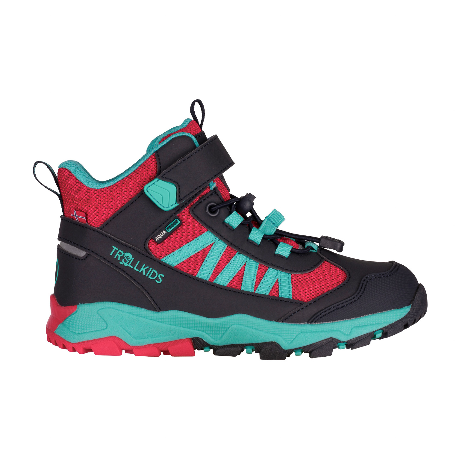 Trollkids Tronfjell Hiker Mid Chili Red/Black