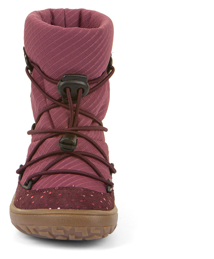 Froddo Barfuß Boot Tex Track Wool Bordeaux+