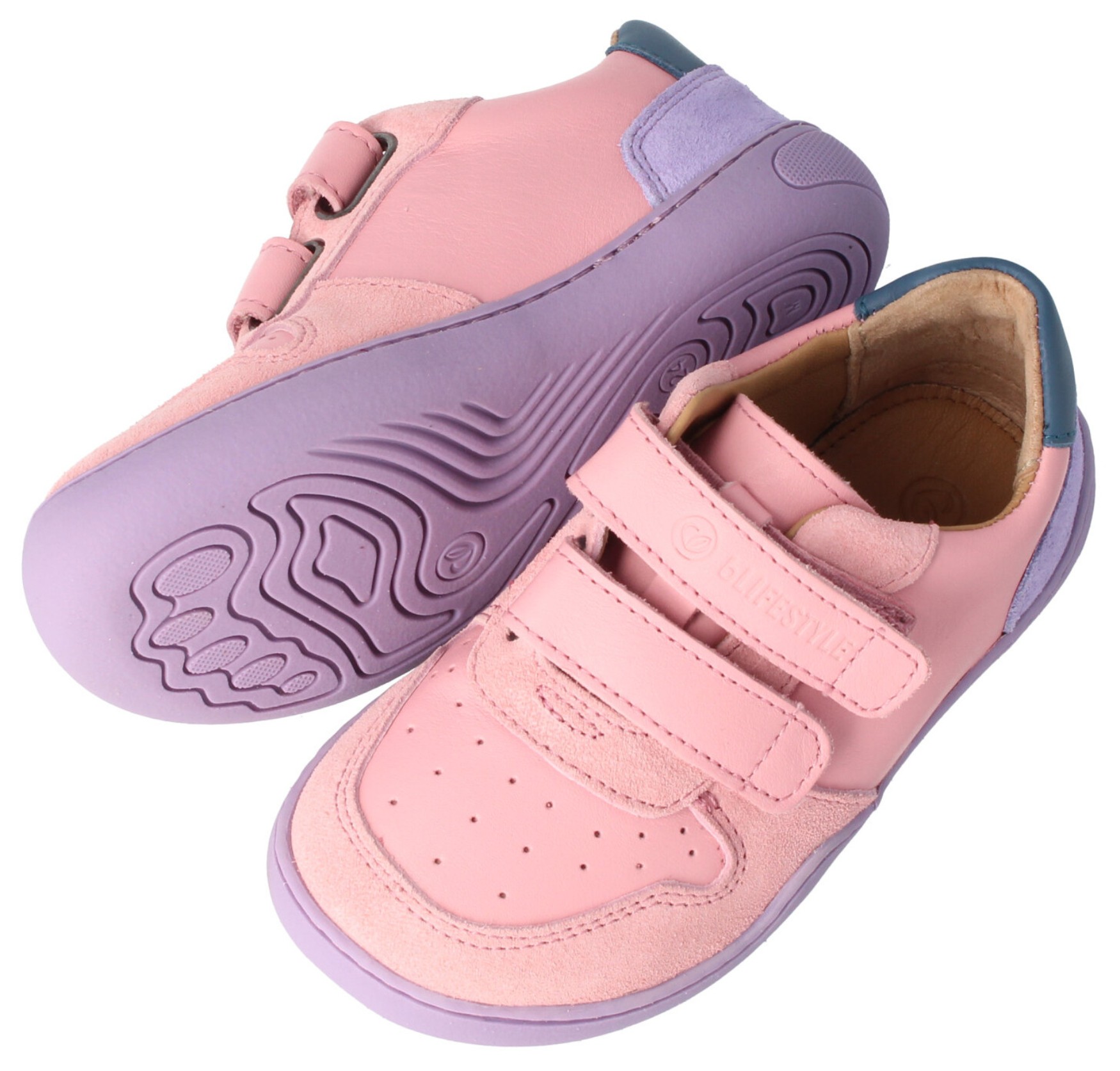 bLIFESTYLE Barfußschuh FROSCH wolkenrosa