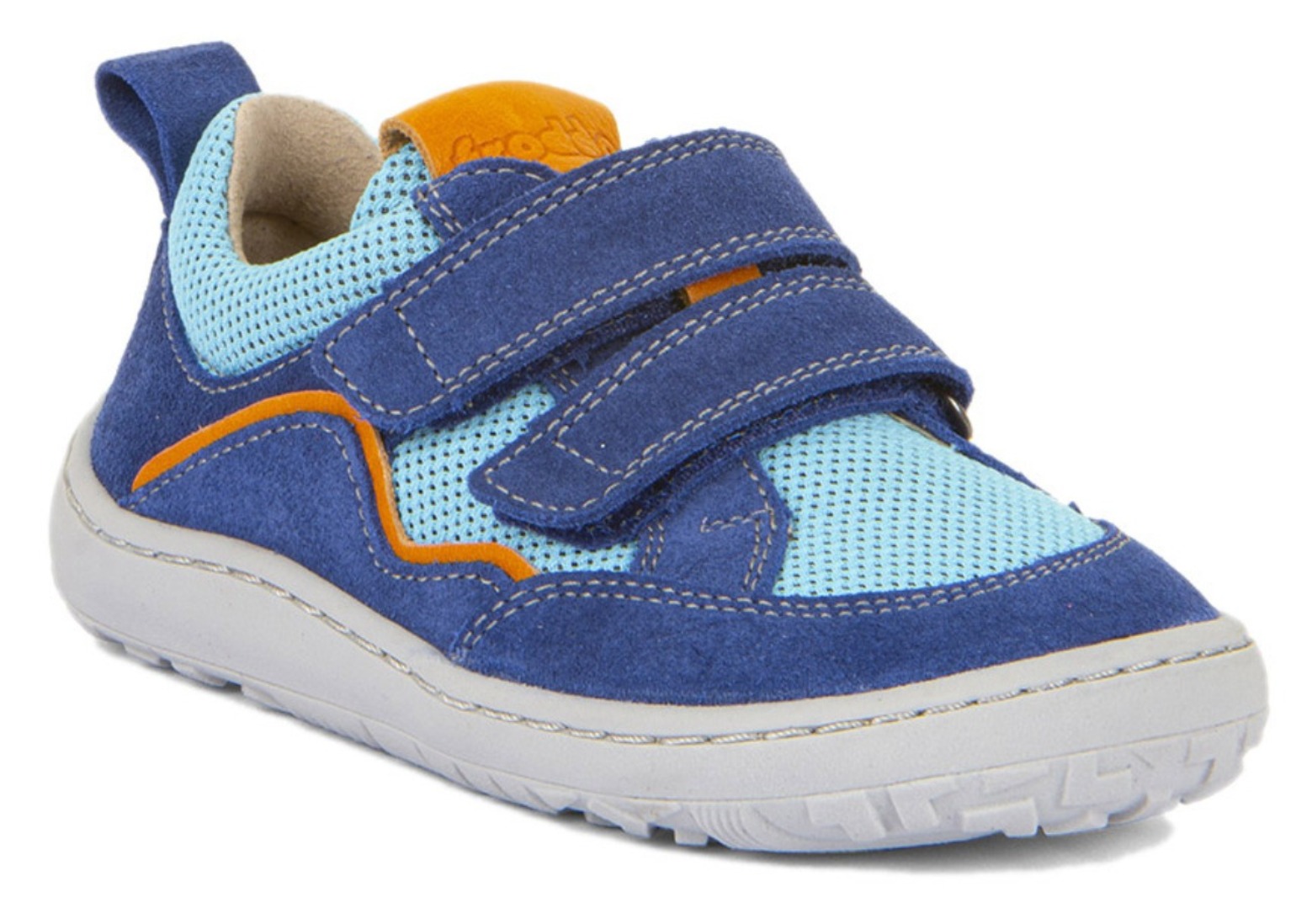 Froddo Base Mesh Barfuss Doppelklett Blue Electric
