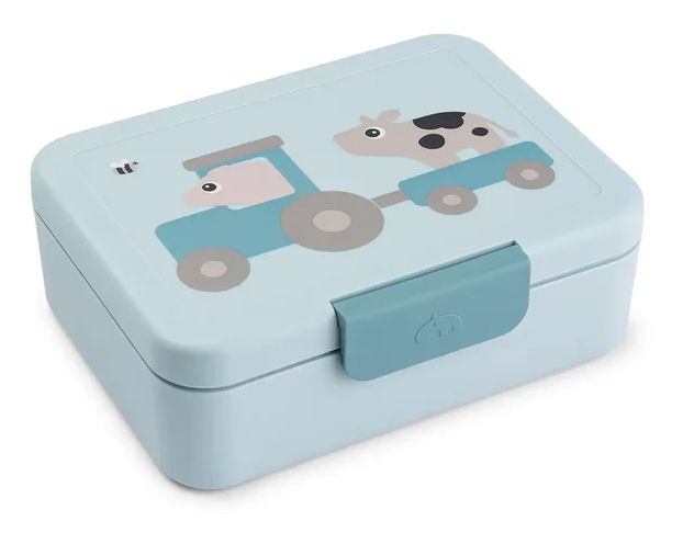 Done by Deer Lunchbox Tiny farm Blue