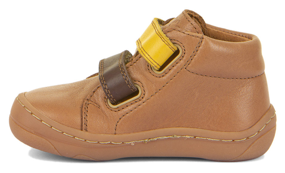 Froddo Baby Barfuß First Step Doppelklett Cognac