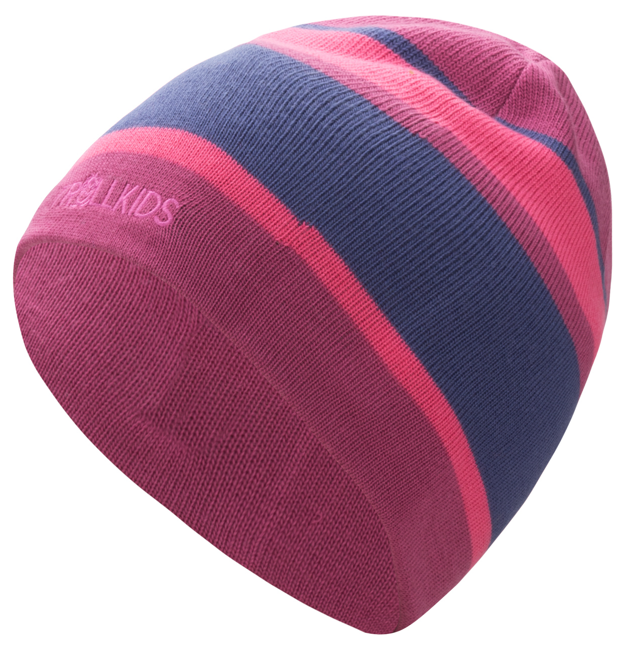Trollkids Nordland Wintermütze Bright Berry/Light Magenta