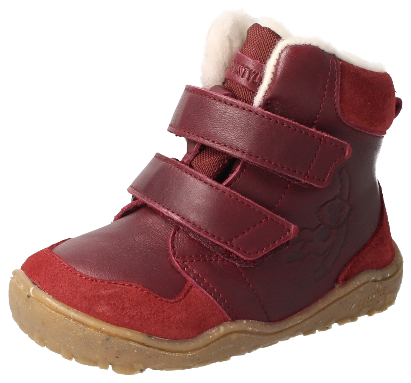 bLIFESTYLE Barfuß Winterschuh Gibbon TEX bordeaux
