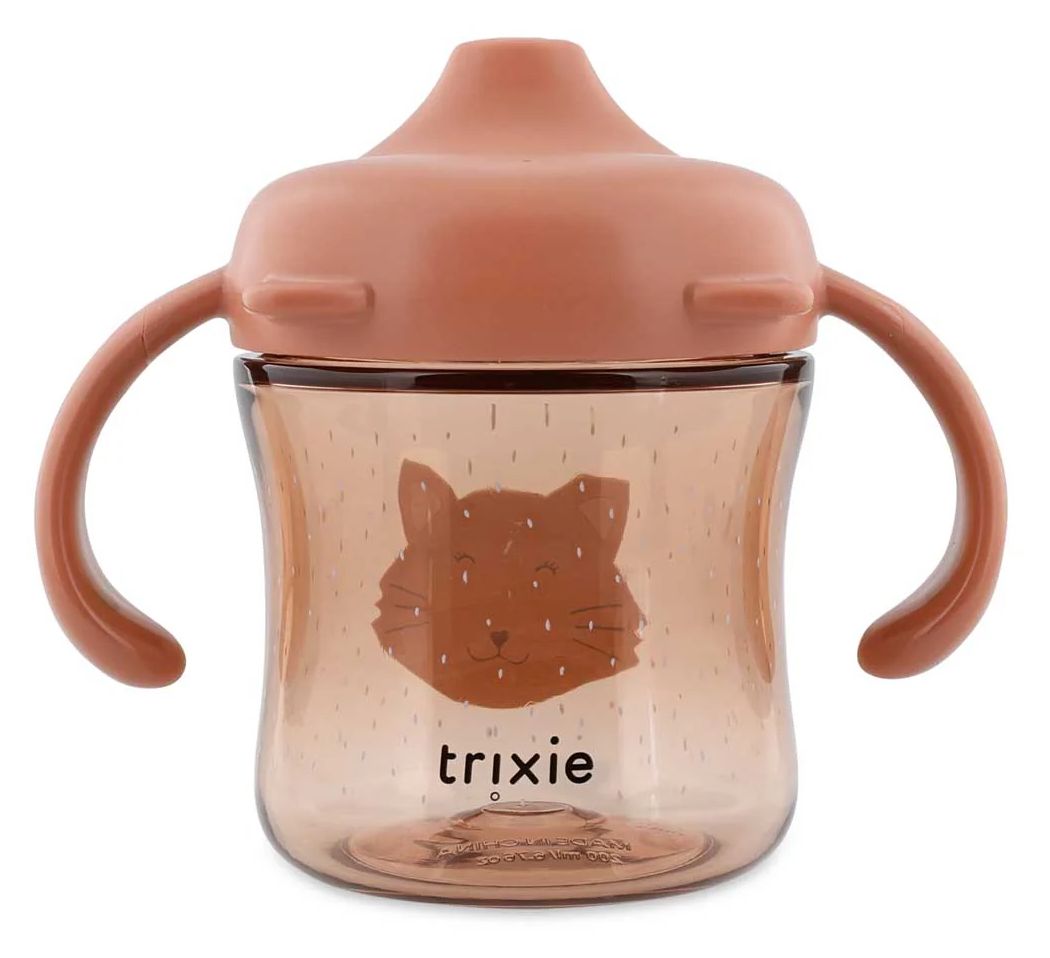 trixie Trinklerntasse mit Griffen - Mrs. Cat