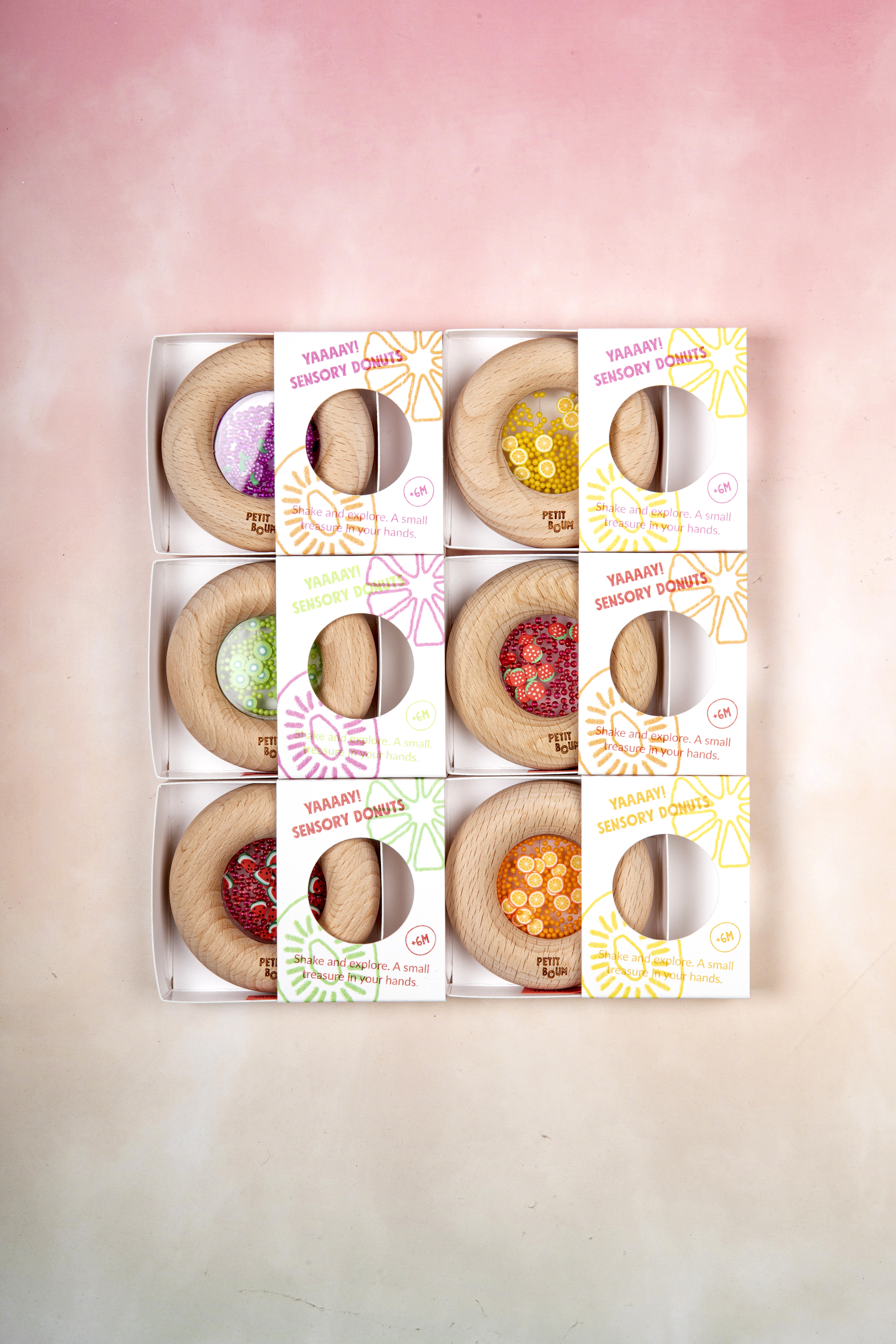 Petit Boum Sensory Donuts Kiwis