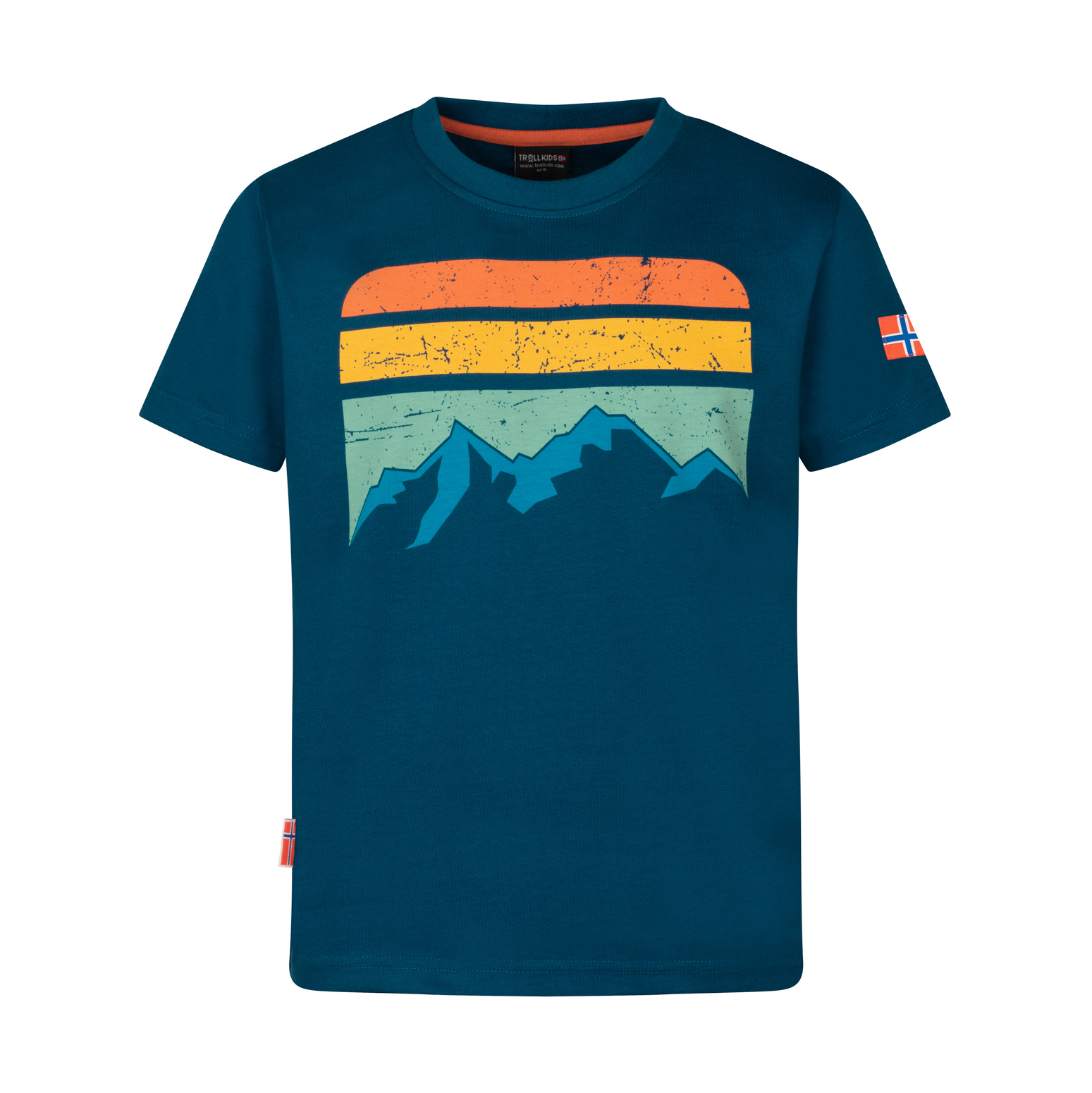 Trollkids Falketind UV-Shirt 30+ madeira blue