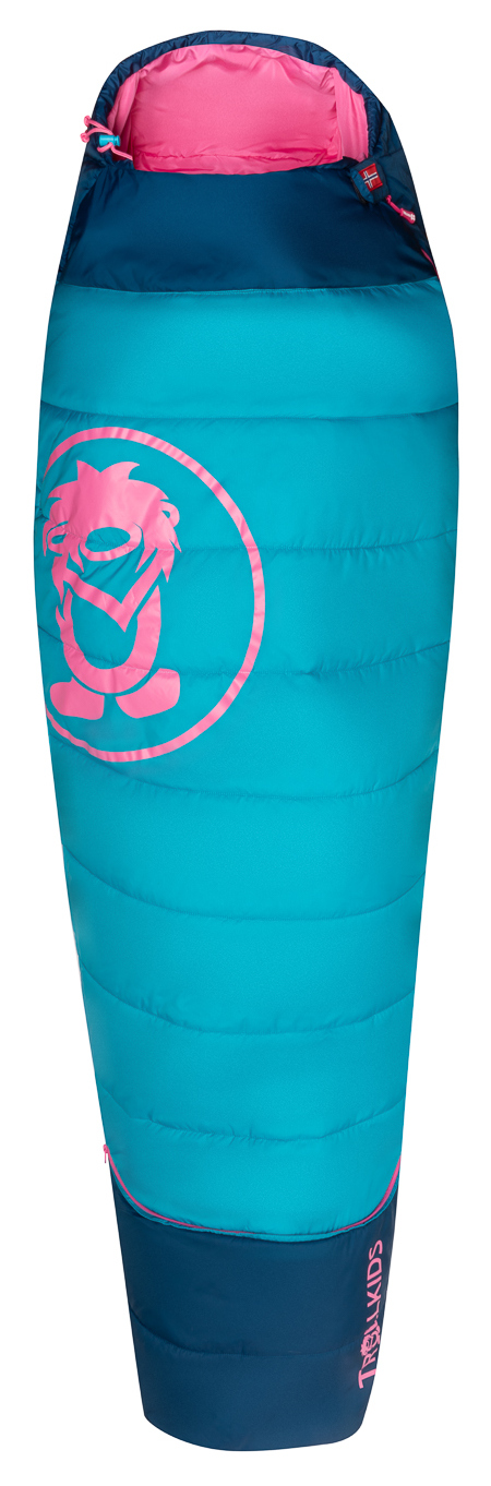 Trollkids Fjell Dreamer Schlafsack madeira blue/light magenta