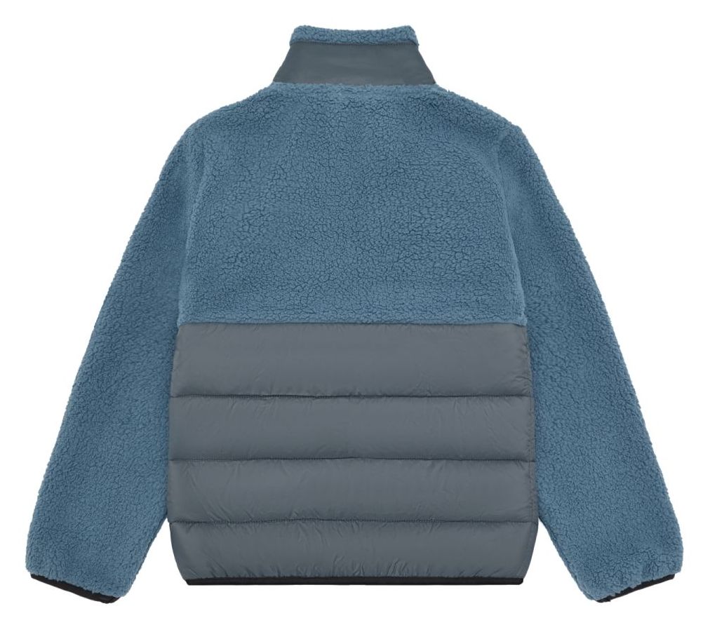Color Kids Fleecejacke Quilt blue