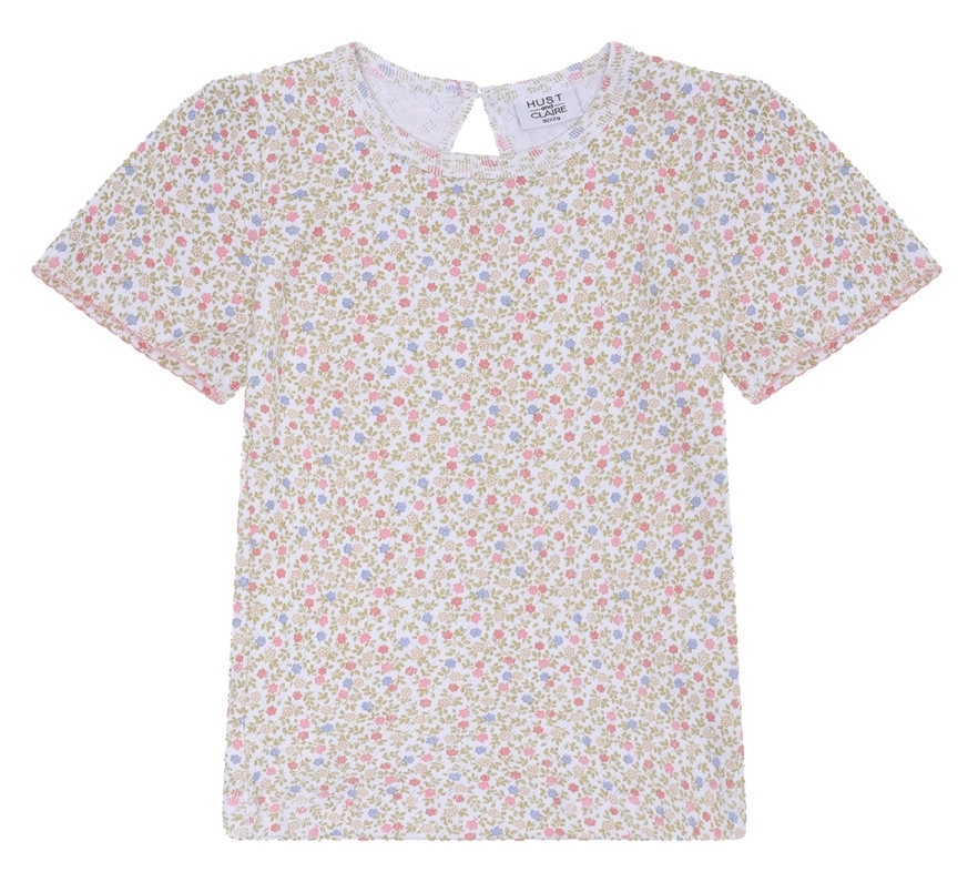 Hust & Claire T-Shirt Blooming White