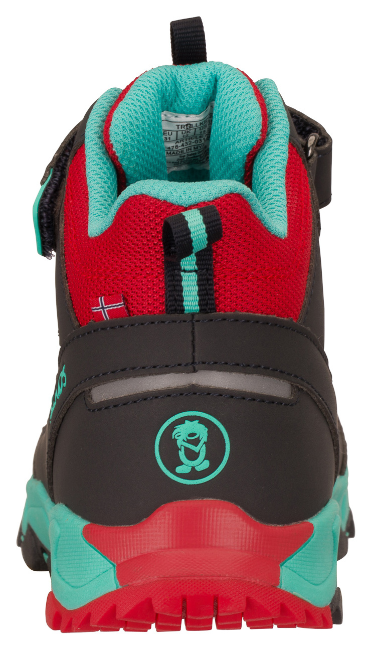 Trollkids Tronfjell Hiker Mid Chili Red/Black