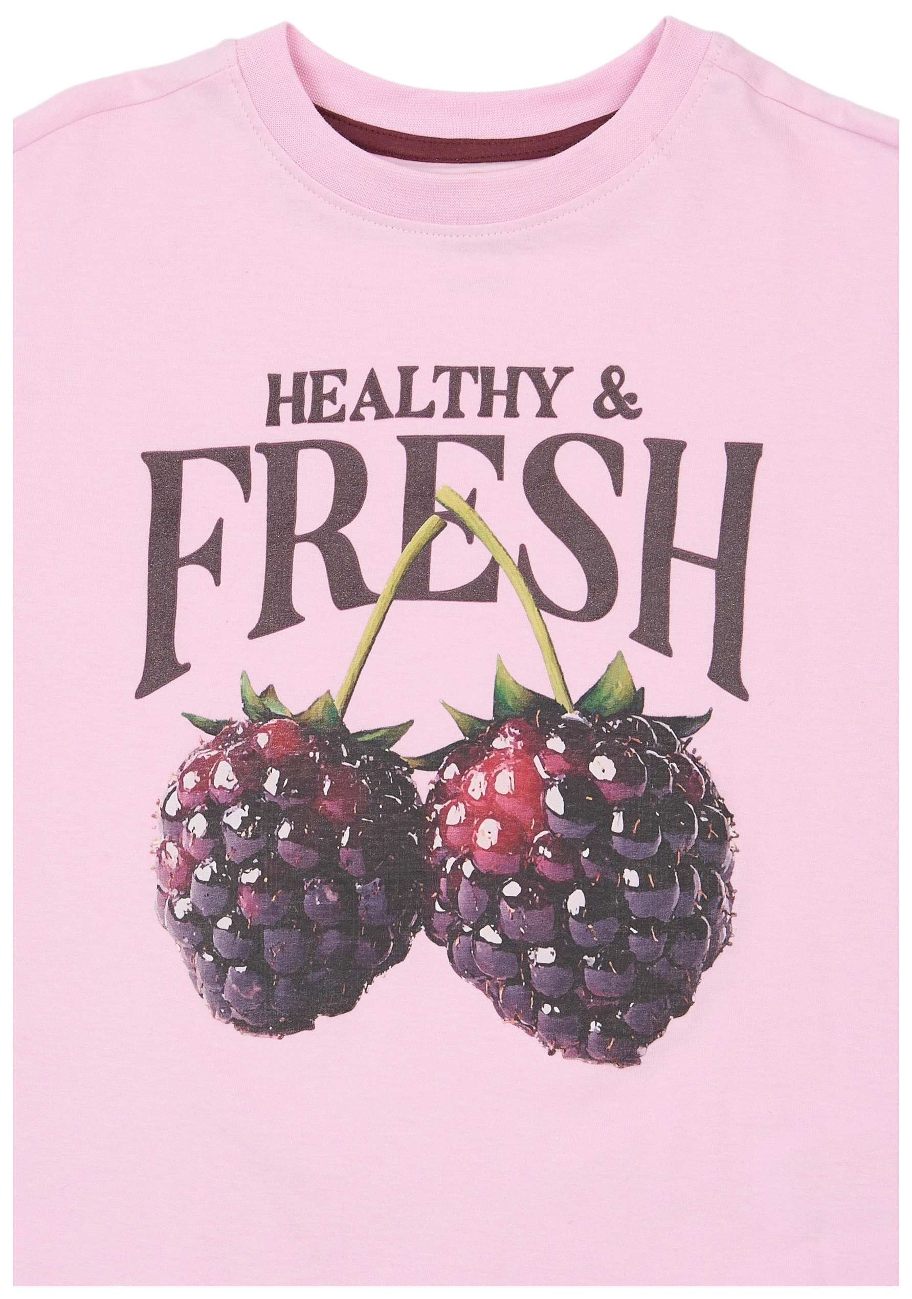 The New Girl Kurzarmshirt Fresh lavender