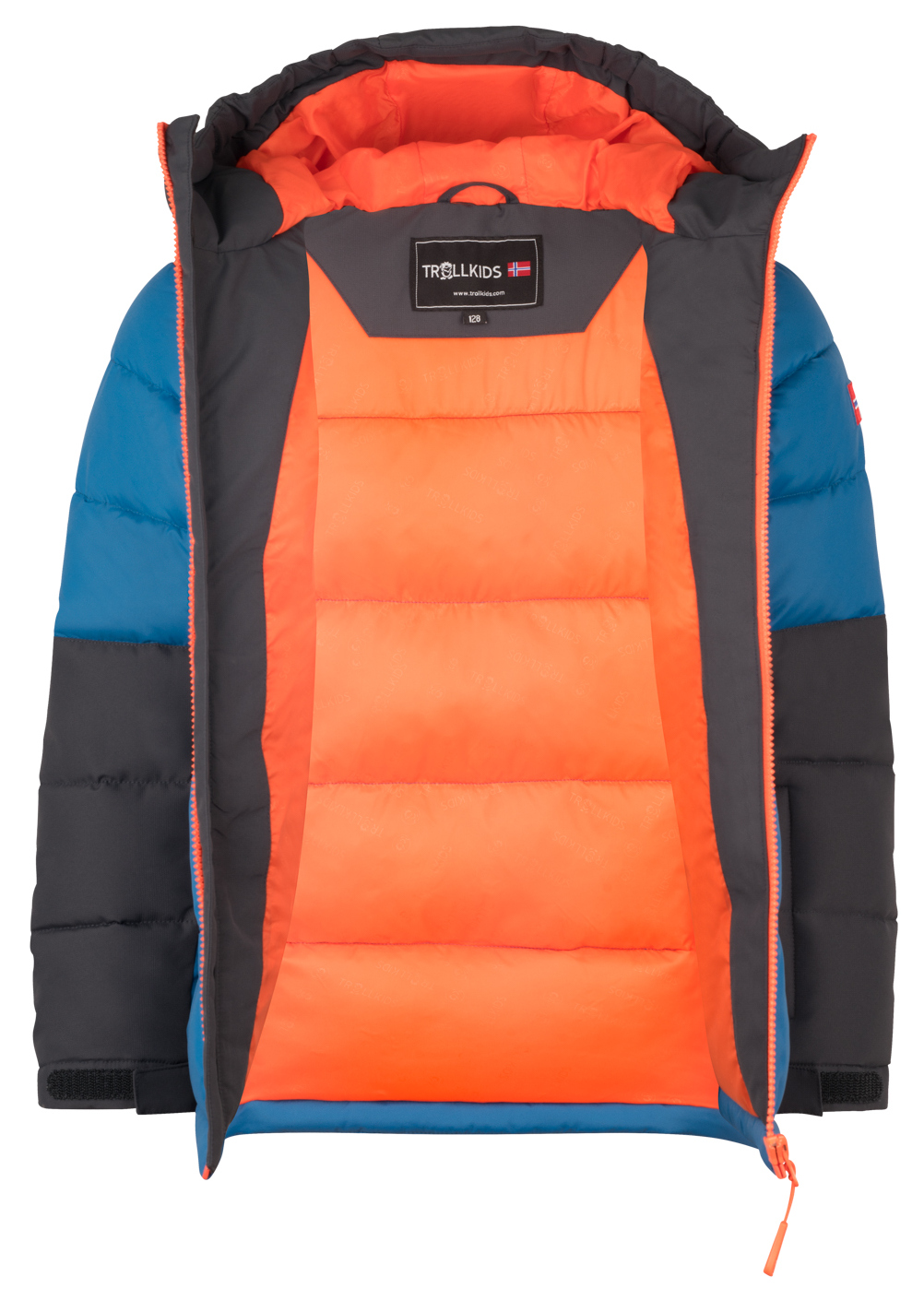 Trollkids Narvik Jacke PRO Nordic Blue/Black
