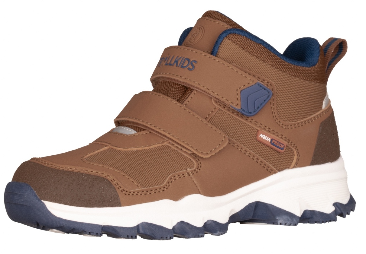 Trollkids Kjerag Hiker Schuh Almond/Mystic Blue