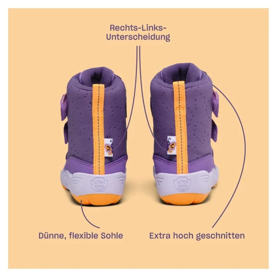 Affenzahn Winter BLIZZY Midboot Butterfly
