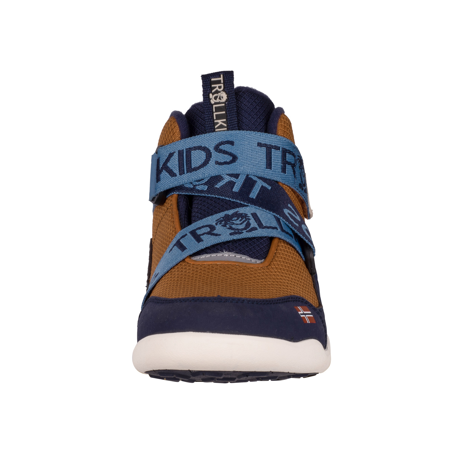 Trollkids Nordfjord Barfuß Winter Hiker Teak Brown/Navy