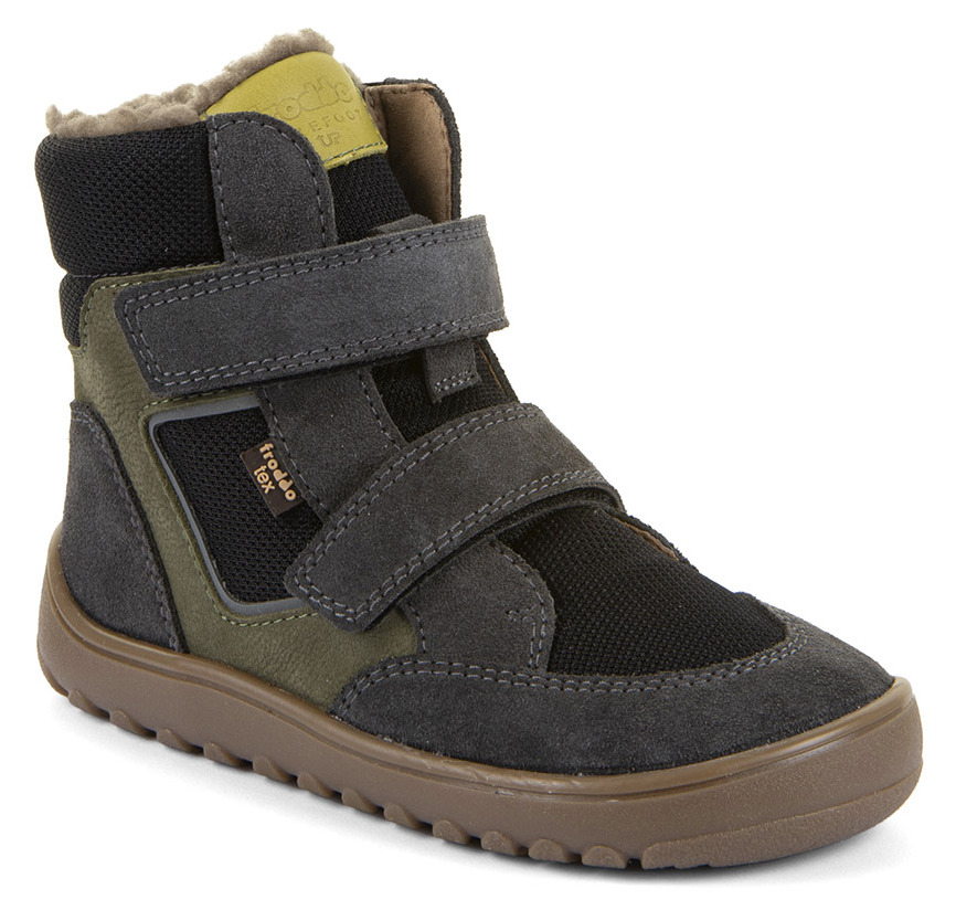 Froddo Barfuss Up Hill Tex Wool Winterboots Grey/Black