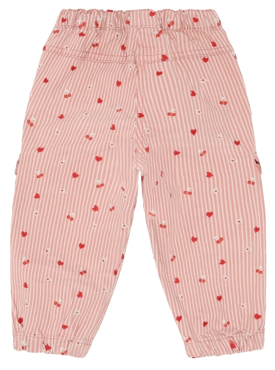 Hust & Claire Girl Hose Fine Stripes Sorbet