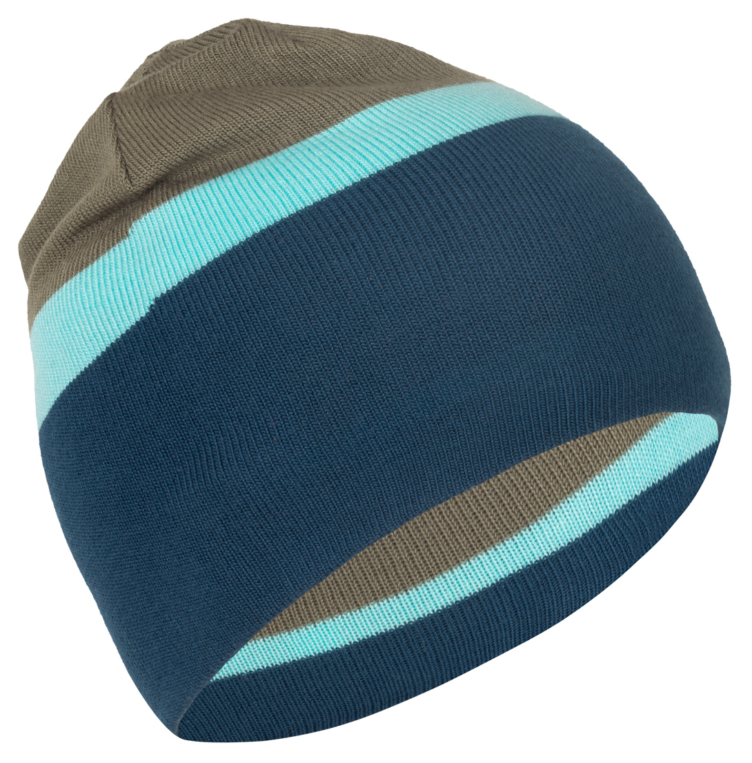 Trollkids Nordland Wintermütze Pine Green/Arctic Blue