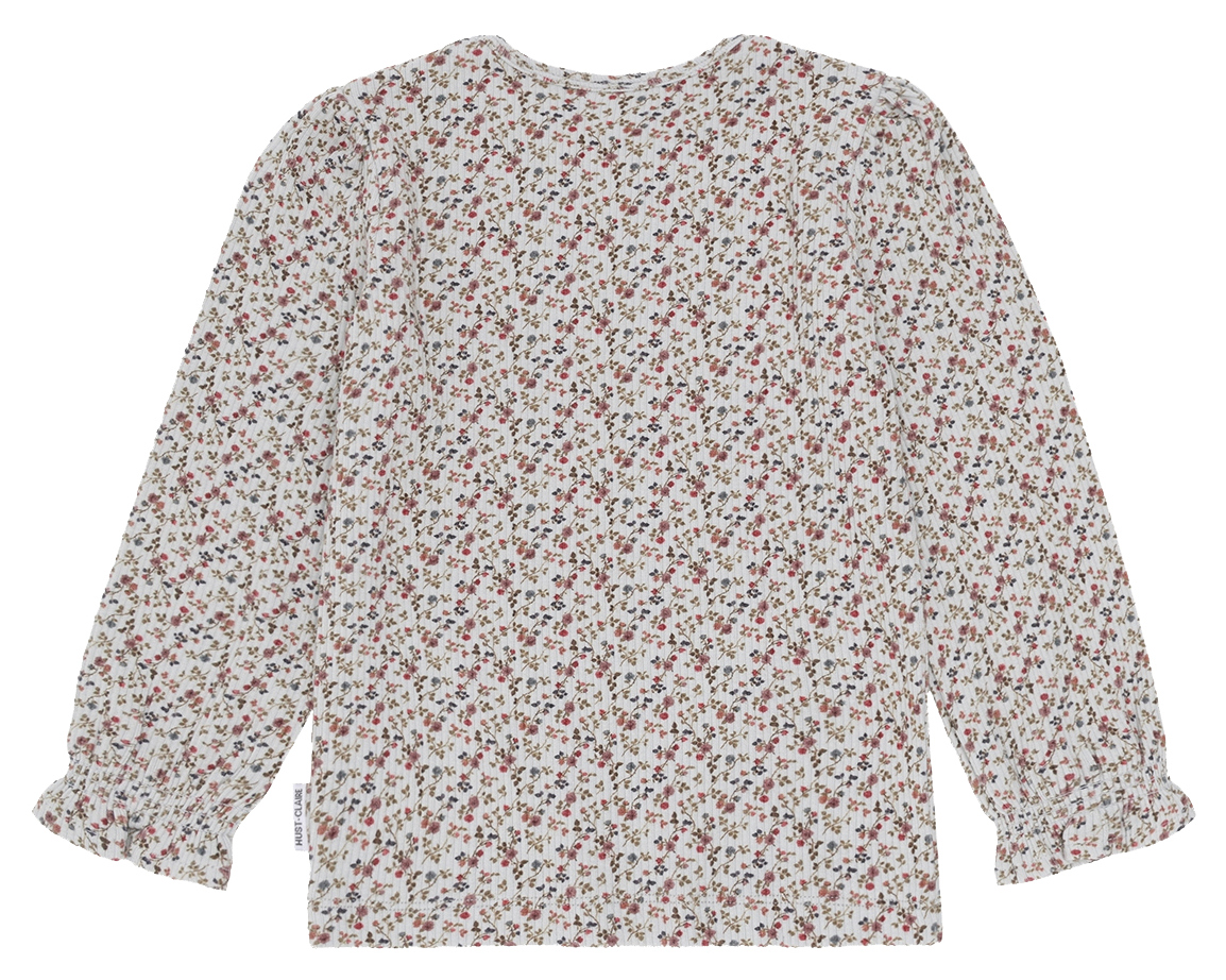 Hust & Claire Alma Langarmshirt Little Roses Light Blue