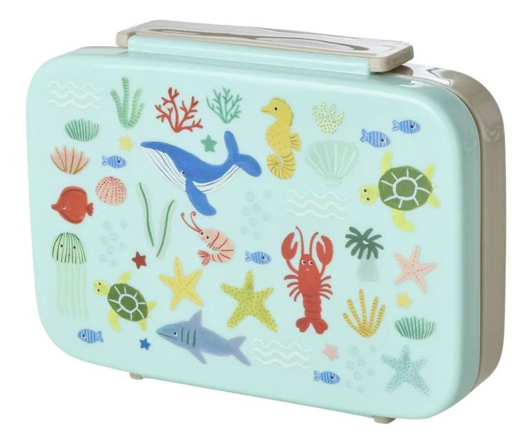 Rice Lunchbox 6er Einteilung Ocean Blue