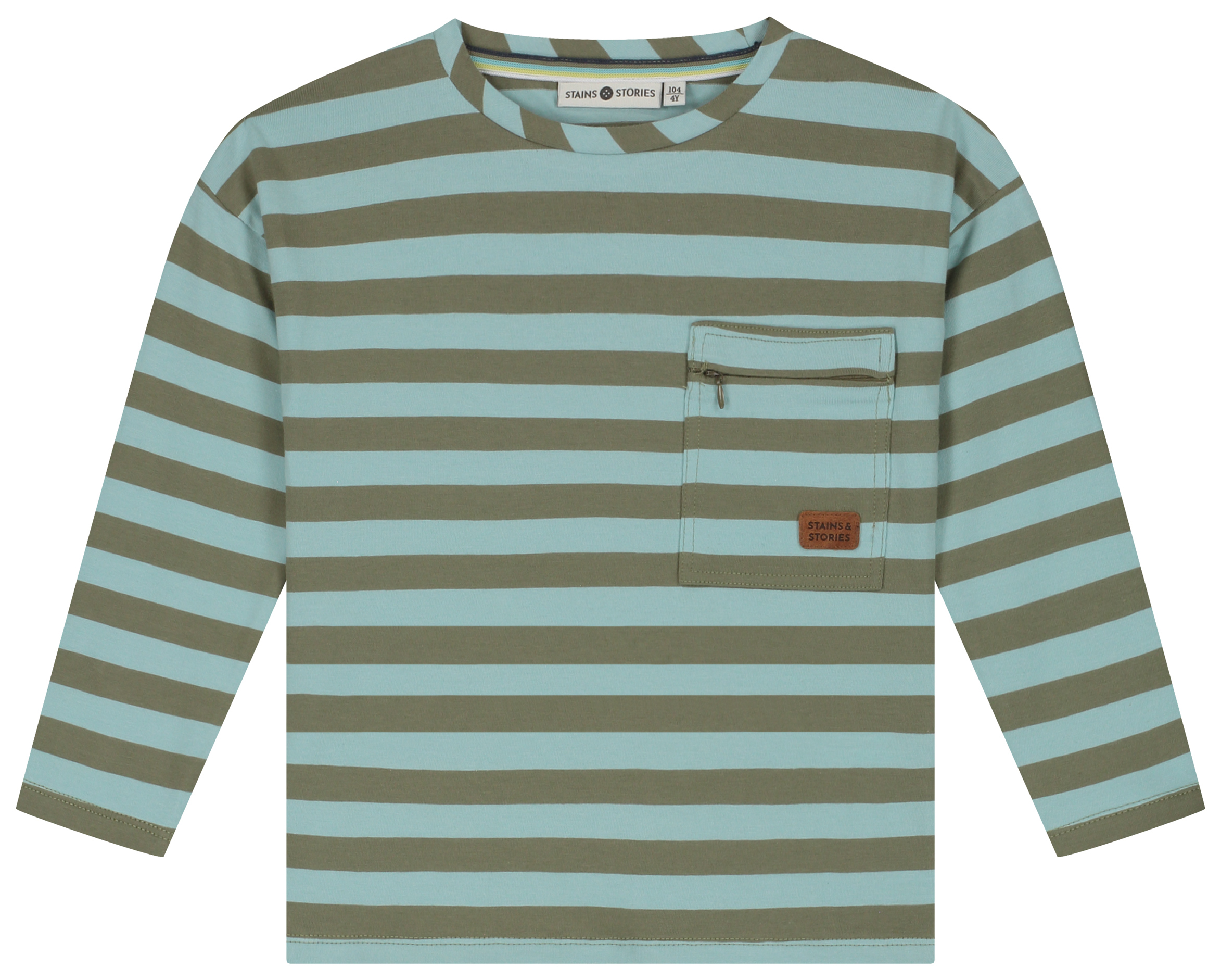 Babyface Boy Langarmshirt Stipe water