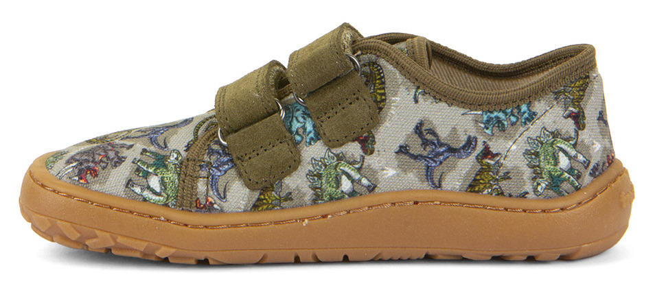 Froddo Barfuß Hausschuhe Canvas Olive