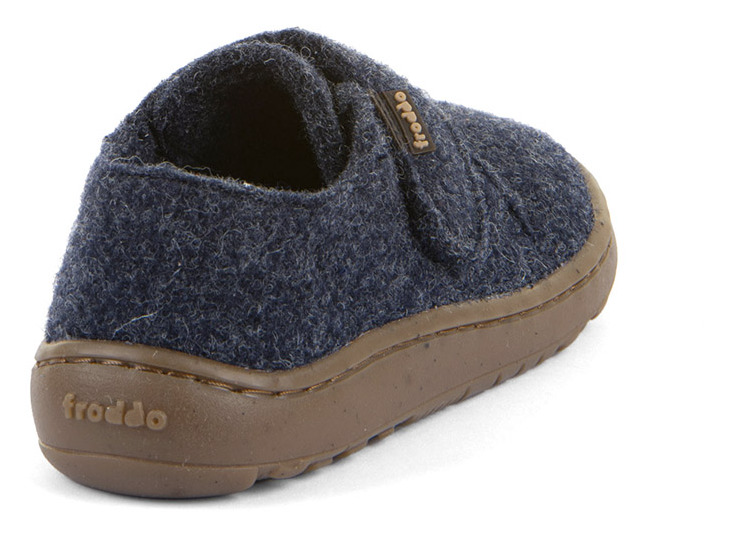 Froddo Wooly Barfuss Hausschuhe Dark Blue