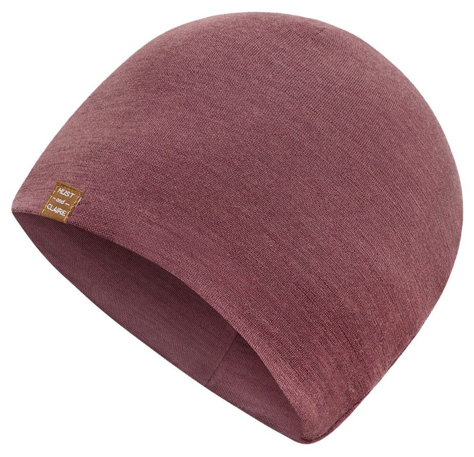 Hust & Claire Mütze Wolle/Bambus Old Rose