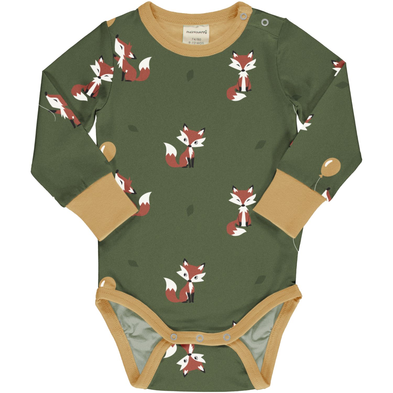 Maxomorra Body langarm FOX