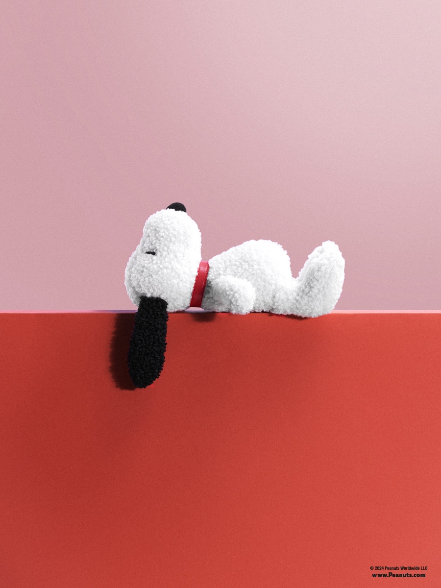 Bon Ton Toys Snoopy ECO Tiny Teddy in giftbox