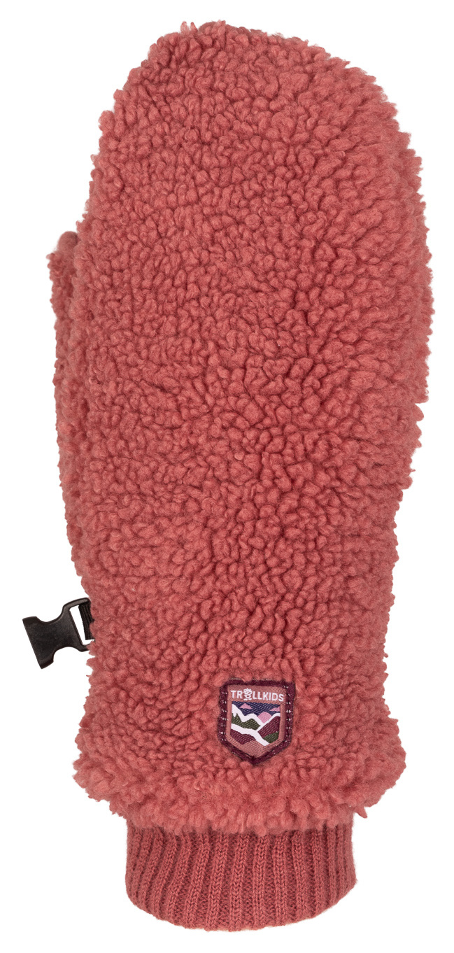 Trollkids Trollfjord Fleece Mitten Frozen Berry