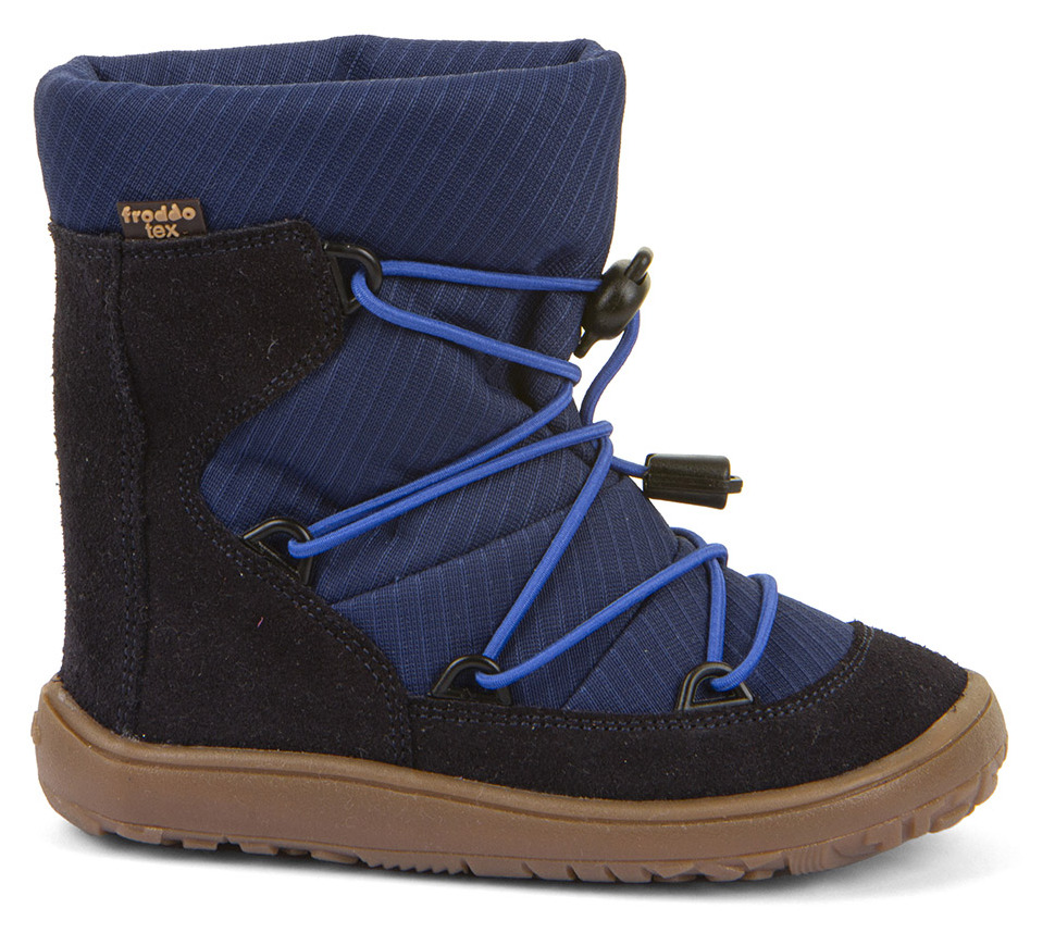 Froddo Barfuss Tex Track Woll Winterboot Dark Blue