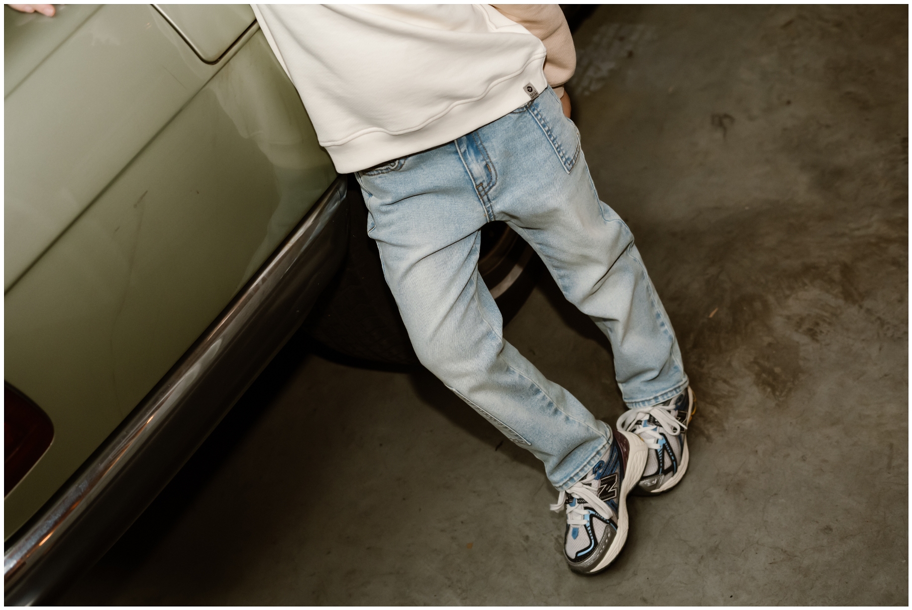 Daily Seven Boy Jeans Wide Patch Fit denim