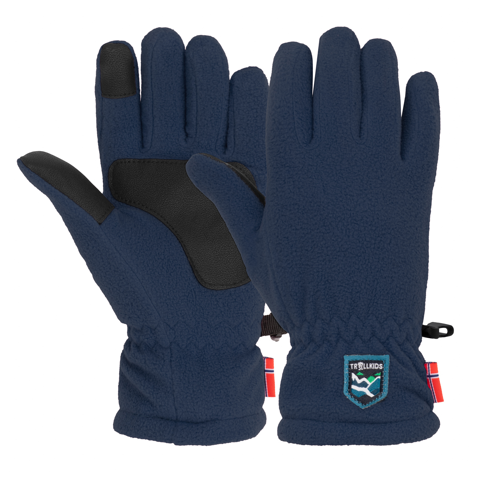 Trollkids Eikedalen Fleece Glove Navy